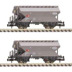 830311 2-tlg. Set: Getreidesilowagen, SBB, Ep. V