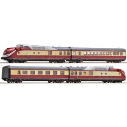 7720002 4-tlg. Set: Gasturbinentriebzug BR 602, DB, Ep. IV