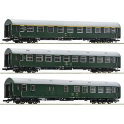 6200028 3-tlg. Set 1: Reisezugwagen, DR, Ep. IV