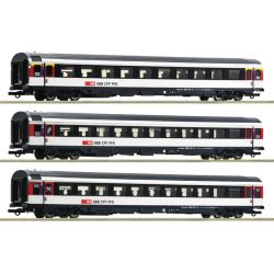 6200023 3-tlg. Set 2: „Bözberg Interregio‟, SBB, Ep. V-VI