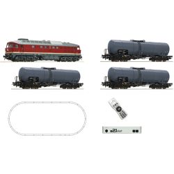 5110002 z21 start Digitalset: Diesellok. BR 132 mit Kesselwagenzug, DR, Ep. IV