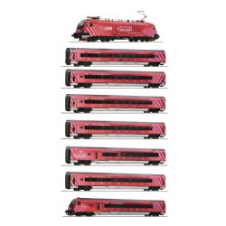 5510002 8-tlg. Set: „100 Jahre ÖBB“-Railjet, ÖBB, Ep. VI (inkl. Sound)