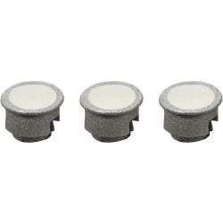 6340 Einbaustrahler modern, LED warmweiß, 3 Stück