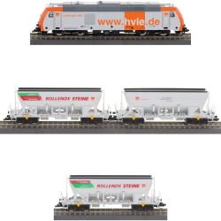 01083 Güterzugset „Schottertransport der HVLE“, Ep. VI