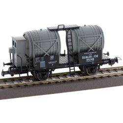 77014 Weinfasswagen „Scaler & Cie.“, eingestellt bei den SBB