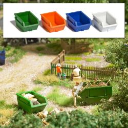 7752 M-Set: 4 Absetzcontainer 1,5m³