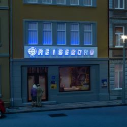 58102 LED-Beleuchtung Reisebüro