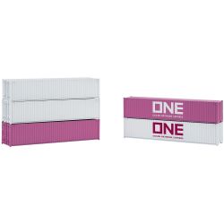182152 40' Container ONE (5er-Set)