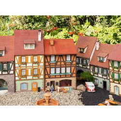331769 Fachwerkhaus mit Schaufenster, Reliefmodell
