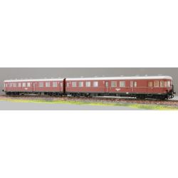 51040030 Triebzug VT 137 Bauart „Stettin“ 2teilig, 137 329a/b, DRG, Ep. II