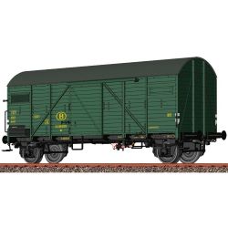 Brawa 50731 Gedeckter Güterwagen Gmhs, SNCB, Ep.III