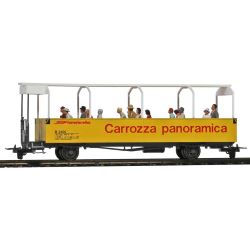 3280114 RhB B2 2101 offener Aussichtswagen mit Figuren