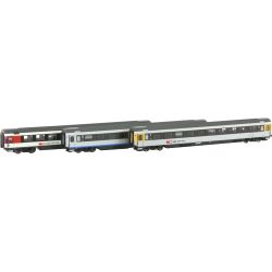 LC9706 3er Set Personenwagen Set B EC 6/7 'CHUR-HAMBURG', SBB, Ep. VI