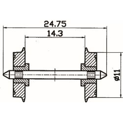 40199 DC-NEM-Normradsatz (2 Stück)