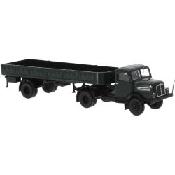 71401 IFA S 4000-1 Pritschensattelzug (dunkelgrün/schwarz)