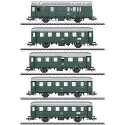 43353 Reisezugwagen-Set, DB, Ep. III (inkl. Innenbeleuchtung) WECHSELSTROM/AC