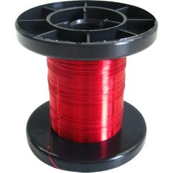 50143 Kupferlackdraht 0,15 mm, 100 m (rot)