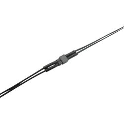 51228 Micro Steckverbinder 2-polig Stecker Buchse mit 0,04mm² Litze (4 Stück)