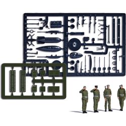 1936 NVA Soldaten stehend (4 Stück)
