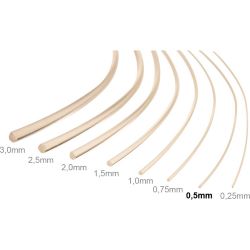 50188 0,5mm LWL Lichtwellenleiter Lichtleiter Glasfaserkabel Lichtfaser 2m