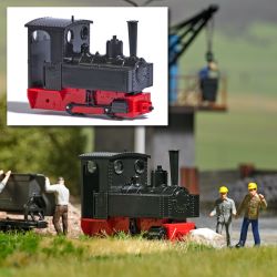 12403 Standmodell: Dampflok Decauville Typ 3