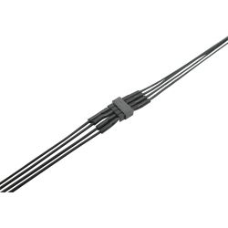 51230 Micro Steckverbinder 4-polig Stecker Buchse mit 0,04mm² Litze (4 Stück)