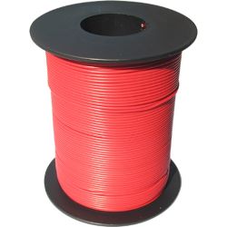50342 Miniaturkabel Litze flexibel, 100 m, LIY 0,14mm² (rot)