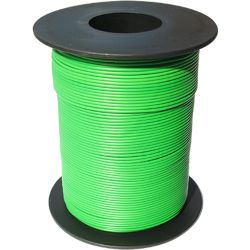 50344 Miniaturkabel Litze flexibel, 100 m, LIY 0,14mm² (grün)
