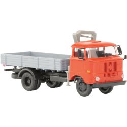 121051-11 IFA W50L Holzpritsche, Ladekran (verkehrsrot)