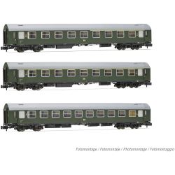 HN4421 3-tlg. Set Reisezugwagen, DR, Ep. III