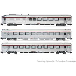 HN4441 3-tlg. Set TEE Reisezugwagen „Cisalpin", SNCF, Ep. IV