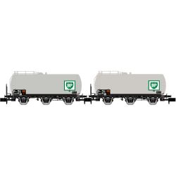 HN6608 2-tlg. Set Kesselwagen, „Total", SNCF, Ep. III