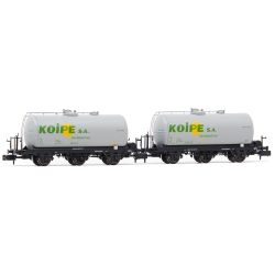 HN6611 2-tlg. Set Kesselwagen "Koipe", RENFE, Ep. IV