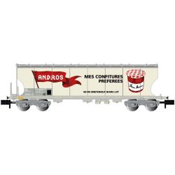 HN6622 Schwenkdachwagen "Andros", SNCF, Ep. IV
