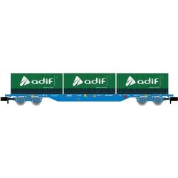 HN6651 Containerwagen "Adif", RENFE, Ep. VI