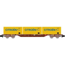 HN6652 Flachwagen MMC3 "Citroën", RENFE, Ep. IV