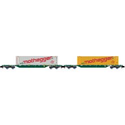 HN6657 Containerwagen "Nothegger", Ep. V-VI