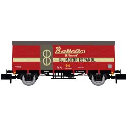 HN6661 Gedeckter Güterwagen J300.000 "Barreiros", RENFE, Ep. III
