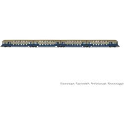 HN9521 4-tlg. Doppelstockeinheit ohne Steuerabteil, DR, Ep. IV