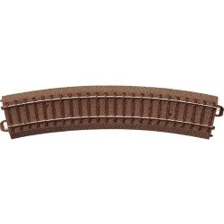 62224 C-Gleis gebogen, Radius 437,5 mm/Bogen 24,3° (1 Stück)