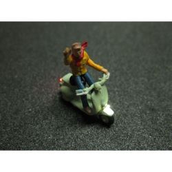 50221 Motorroller mit LED Beleuchtung (winkend)