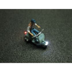 50223 Motorroller mit LED Beleuchtung (männlich)