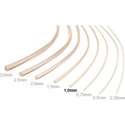 50190 1,0mm LWL Lichtwellenleiter Lichtleiter Glasfaserkabel Lichtfaser 2m
