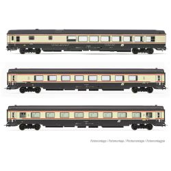 HR4358 3-tlg. Set IC 572/579 Reisezugwagen „Petruzzelli", FS, Ep. V