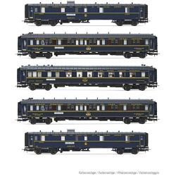 HR4384 5-tlg. Set Reisezugwagen „Orient Express", CIWL, Ep. II