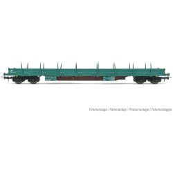 HR6552 Flachwagen mit Rungen Res, FS, Ep. VI