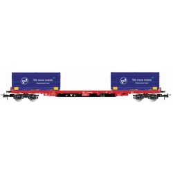 HR6558 Containerwagen Rglns mit Containern "Rheinkraft", DB AG, Ep. VI