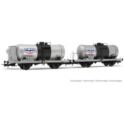 HR6607 2-tlg. Set Kesselwagen "Mobil", FS, Ep. III