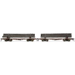 HR6627 2-tlg. Set Holztransportwagen "McCloud River", Ep. III