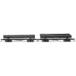 HR6628 2-tlg. Set Holztransportwagen "McCloud River", Ep. III
